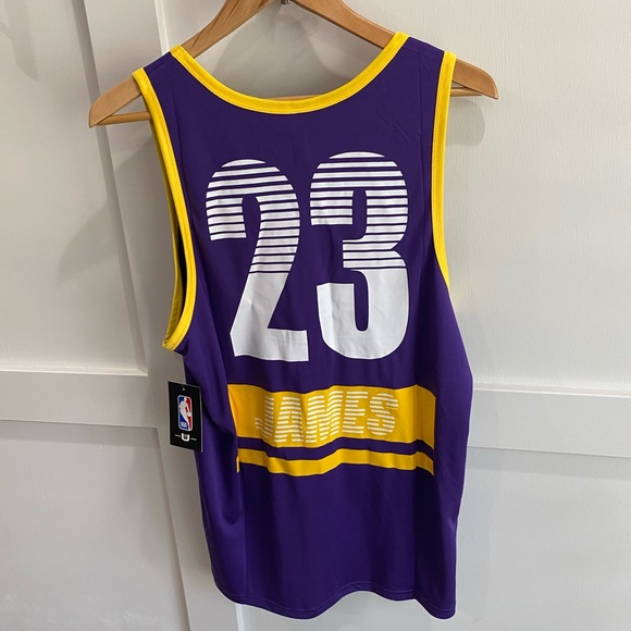 NBA Lakers LeBron James Tank top sz M - Picture 2 of 4